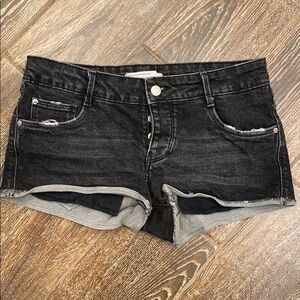 Zara Trafaluc Denim Shorts Size 04